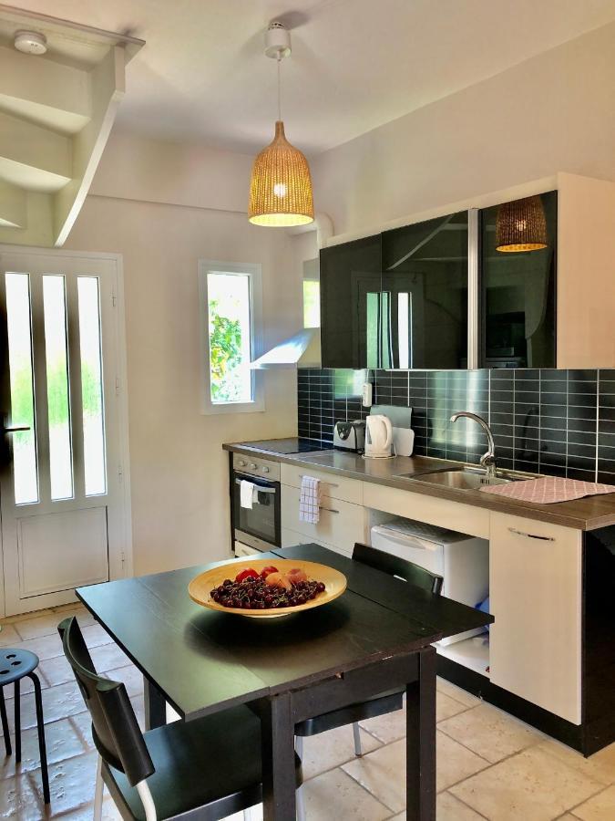 Gialos Villas 1-2 With A Private Pool 미크로스 지알로스 외부 사진
