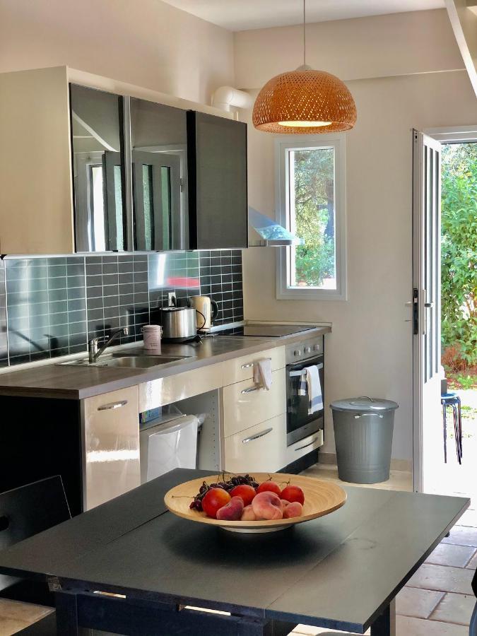 Gialos Villas 1-2 With A Private Pool 미크로스 지알로스 외부 사진