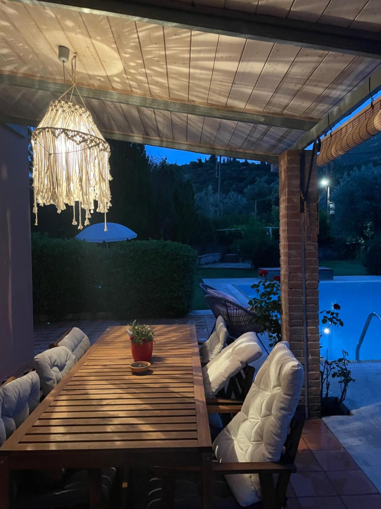Gialos Villas 1-2 With A Private Pool 미크로스 지알로스 외부 사진